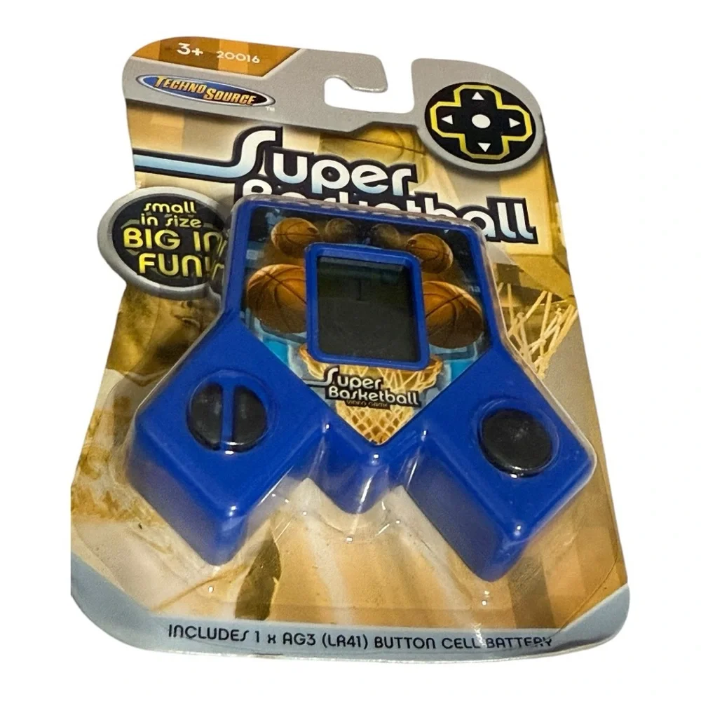 Vintage Super Basketball LCD Game by Techno Source Pocket Size